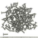 (PKG of 100) 6-32 x 1/2" Machine Screw, Phillips Truss Head, 18-8 Stainless Steel