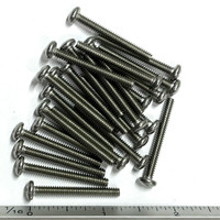 (PKG of 25) 6-32 x 1-1/4" Machine Screw, Phillips Pan Head, 18-8 Stainless Steel