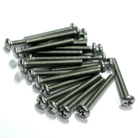 (PKG of 25) 6-32 x 1-1/4" Machine Screw, Phillips Pan Head, 18-8 Stainless Steel