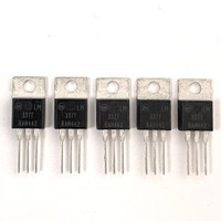 (PKG of 5) LM337T Voltage Regulator, Adj. -1.2V to -37V, 1.5A, TO-220, ON Semi