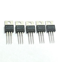 (PKG of 5) LM337T Voltage Regulator, National, Adj. -1.2V to -37V, 1.5A, TO-220