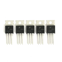 (PKG of 5) TIP105 PNP Darlington Transistor, -8A, -60V, TO-220, Fairchild