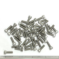 (PKG of 50) 8-32 x 1/2" Socket Head Cap Screw, 18-8 Stainless Steel