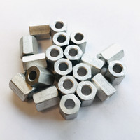(PKG of 20) Spacer, 3/8” Hex, 1/2” L, 0.192” ID, Aluminum