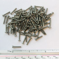 (PKG of 100) 2-56 x 1/2" Machine Screw, Phillips Pan Head, 18-8 Stainless Steel