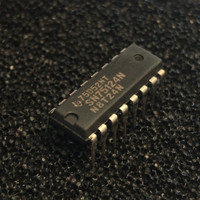 (PKG of 5) SN75124N Triple Line Receiver, PDIP-16, Texas Instruments