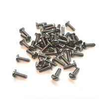 (PKG of 50) 6-32 x 7/16” Machine Screw, Slotted Binding Head, 18-8 Stainless Steel