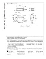 LM361N High Speed Differential Comparator, PDIP-14, National