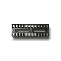 (PKG of 10) 24 Pin DIP IC Socket, 0.1” Pitch, 0.3” Wide, Generic