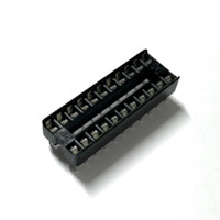 (PKG of 10) 22 Pin DIP IC Socket, 0.1” Pitch, 0.3” Wide, Generic