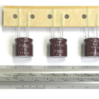 United Chemi-Con UCC Nippon Chemi-Con 2200uF 16V electrolytic capacitor KRG series EKRG160ETD222ML15S