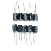 (PKG of 10) 47uF 100V Electrolytic Capacitor, Radial, 105ºC, Nichicon VZ Series