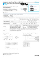 (PKG of 10) 22uF 350V Electrolytic Capacitor, Radial, 105ºC, Nichicon PB Series