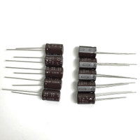 (PKG of 10) 22uF 100V Electrolytic Capacitor, Radial, 105ºC, UCC SXE Series