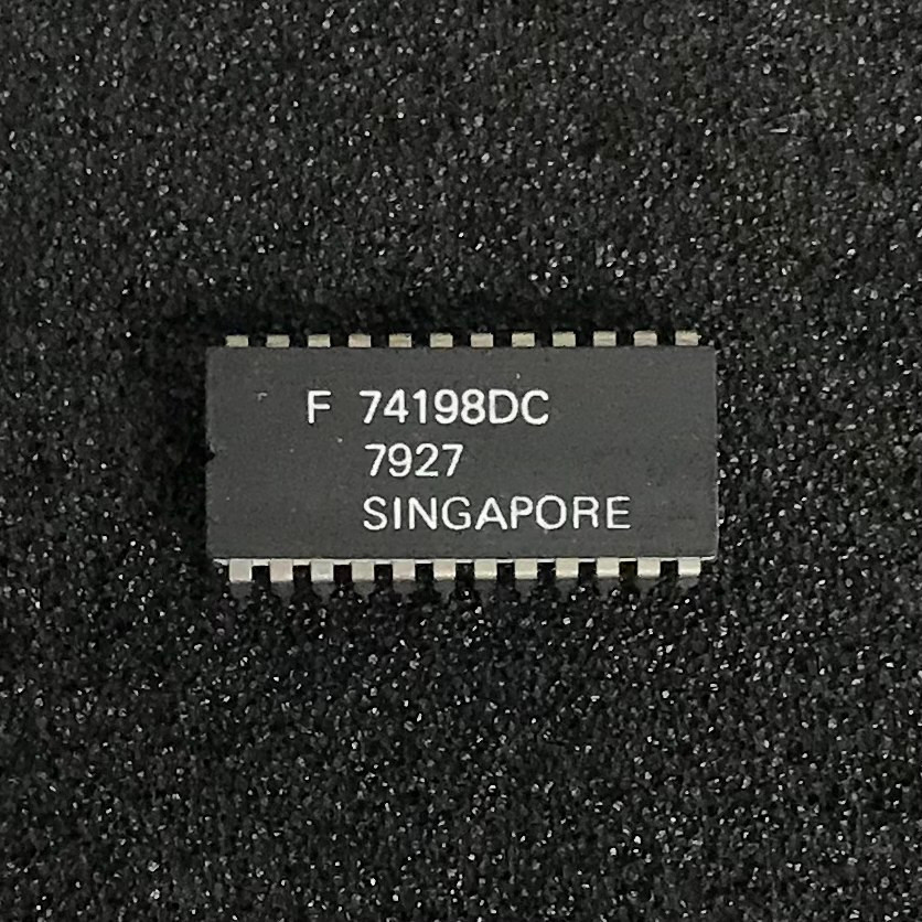 74198 8-Bit R/L Shift Register, CERAMIC CDIP-24 WIDE, Fairchild 74198DC ...