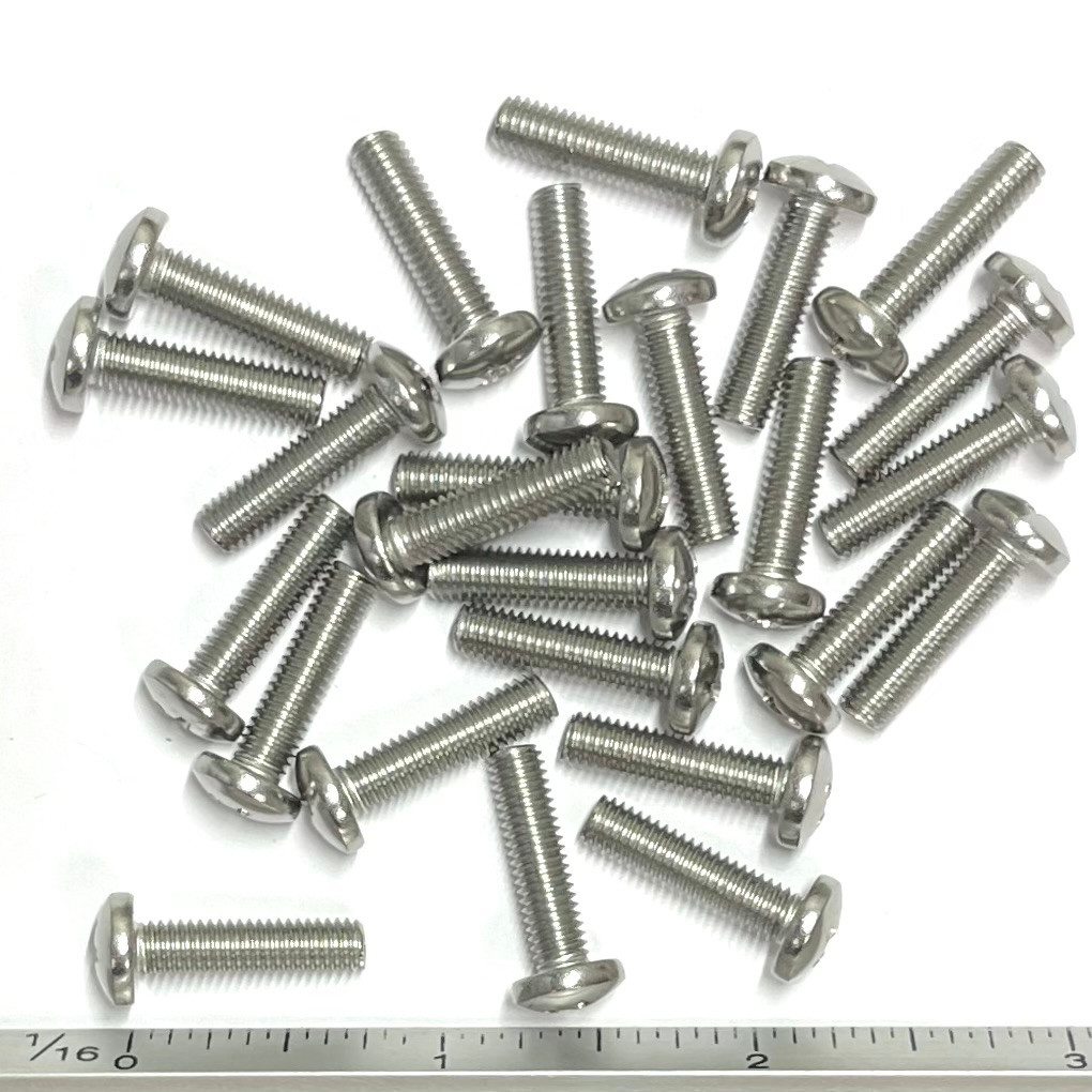 Uxcell #10x1-1/2" Black Screws - 25Pack - 304 Stainless Steel Pan Head Phillips Screw - View #12