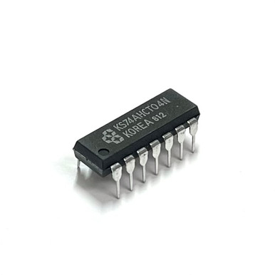 (PKG of 5) KS74AHCT04N Hex Inverter, PDIP-14, Samsung 74AHCT04 ...