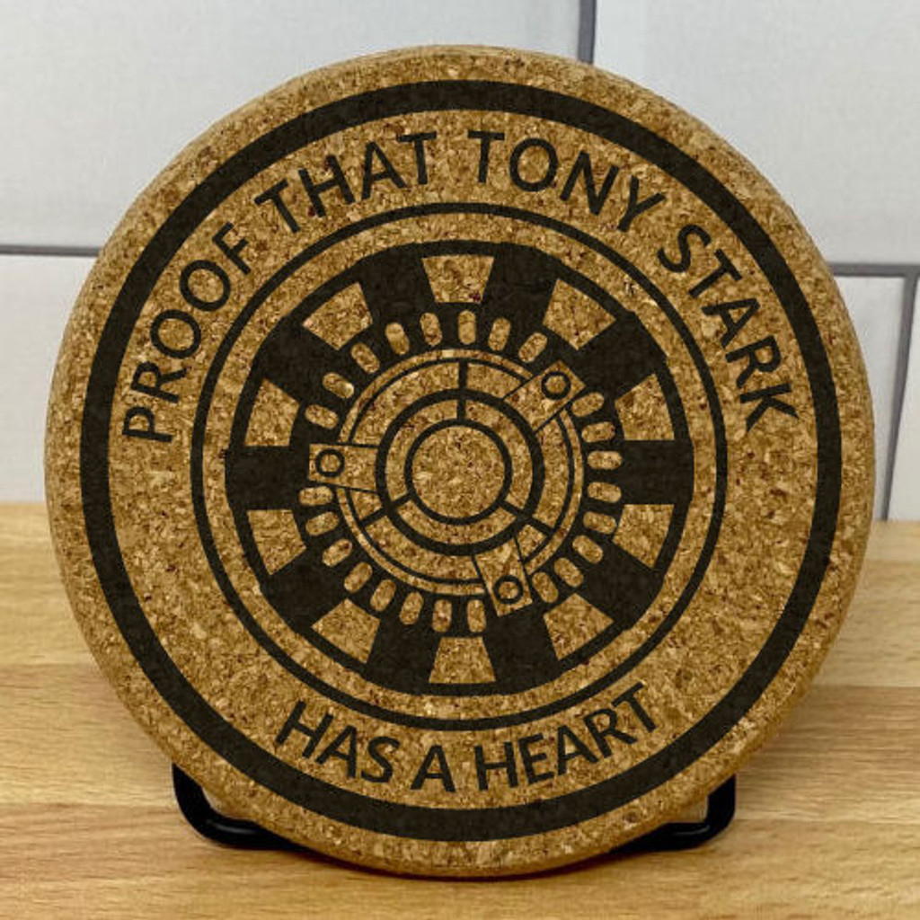 Superheroes Collection - 4" Round Cork Coasters