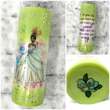 Princess Tiana Stainless Steel Tumbler - Good Things Will Come Your Way