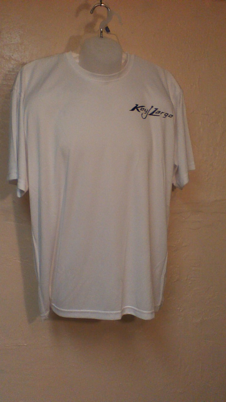 Quick dry performance t-shirt with Key Largo logo
