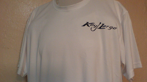 Quick dry performance t-shirt with Key Largo logo
