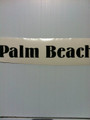 Palm Beach Console Decal Pair small