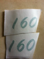  Key Largo Model number decals pair