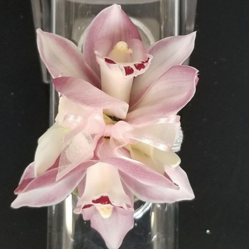 Pink Orchid Corsage