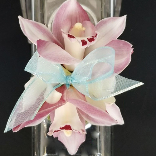 Pink Orchid Corsage