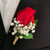 Red Rose Boutonniere
