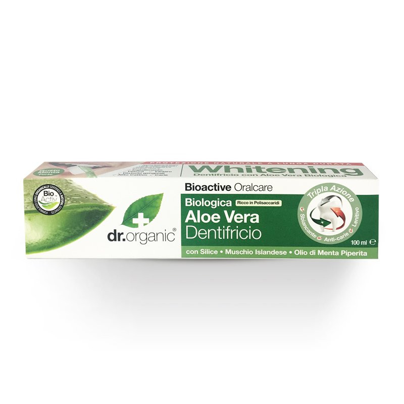 Optima Naturals - Dr Organic Aloe Dentifricio Confezione 100 Ml - Farmacia  PetroneOnline.com