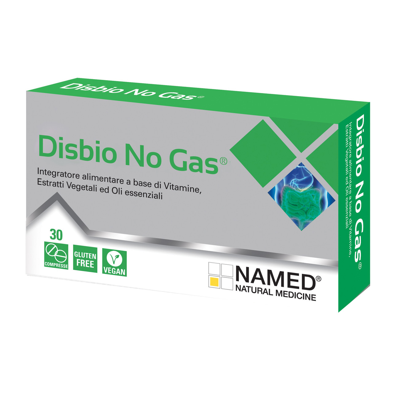 Named Disbio No Gas Confezione 30 Compresse