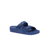 Scholl - Bahia Uomo Ciabatte Anatomica Blu Numero 45 Confezione 1 Paio