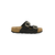 Scholl - Bora 2 Buckles Sandalo In Memory Cushion Nero Numero 36 Confezione 1 Paio