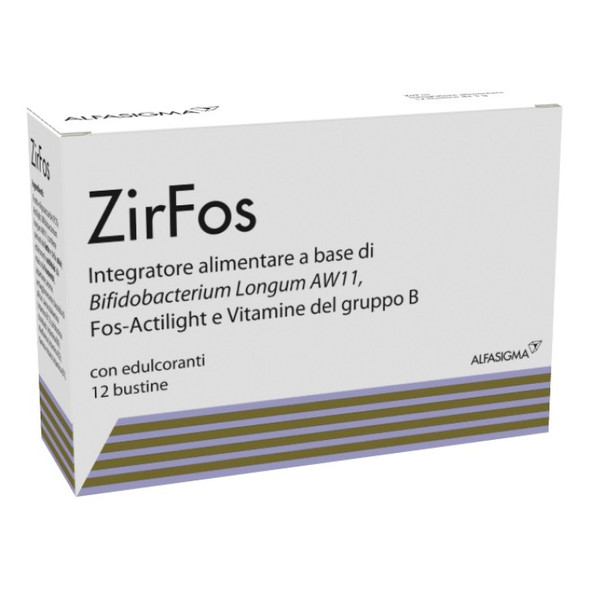 Zir Fos - Integratore Riequilibrio Flora Batterica Intestinale Confezione 12 Bustine Zir Fos - Integratore Riequilibrio Flora Batterica Intestinale Confezione 12 Bustine