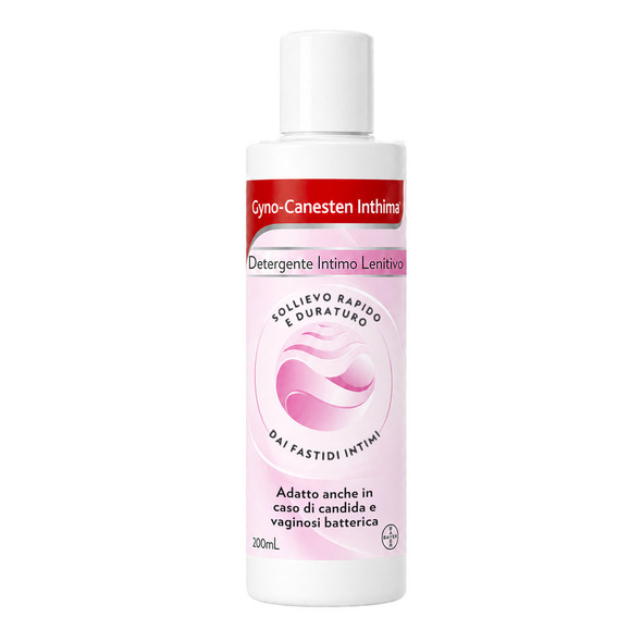 Gyno-Canesten - Inthima Detergente Intimo Lenitivo Per Igiene Intima 200 Ml (Confezione Danneggiata)