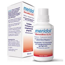 Meridol Clorexidina 0,2% Collutorio Irritazione e Sanguinamento Gengive Confezione 300 Ml