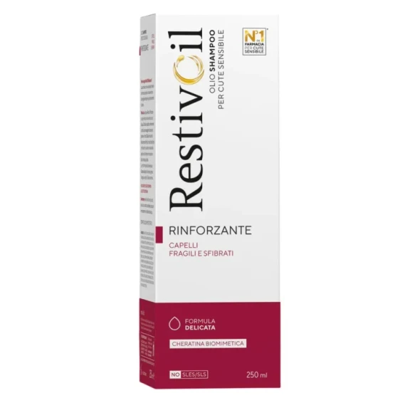 Restivoil - Activ Plus Olio Shampoo Rinforzante Capelli Fragili Confezione 250 Ml