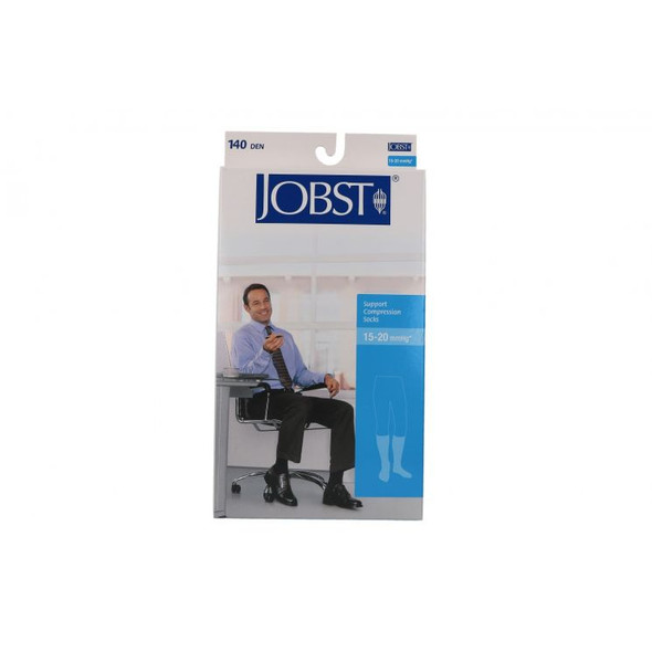 Jobst - For Men Casual 15-20 MmHg Gambaletto Nero L Jobst - For Men Casual 15-20 MmHg Gambaletto Nero L