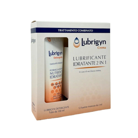Lubrigyn - Kit Crema + Detergente Confezione 2 Pezzi