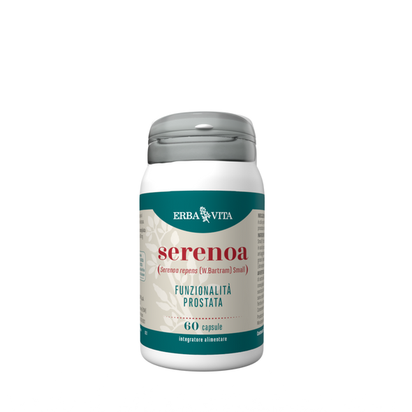 Erbavita - Serenoa Integratore Funzionalità Della Prostata Confezione 60 Capsule