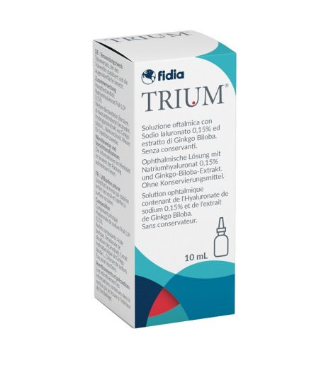 Trium - Collirio Gocce Oculari Protettive E Lubrificanti Confezione 10 Ml
