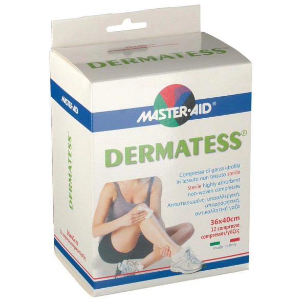 Master Aid Dermatess Garza TNT 36X40 Cm Confezione 12 Pezzi