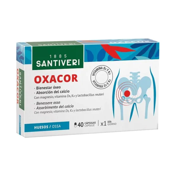 Oxacor - K2 Integratore Alimentare Benessere Delle Ossa Confezione 40 Capsule