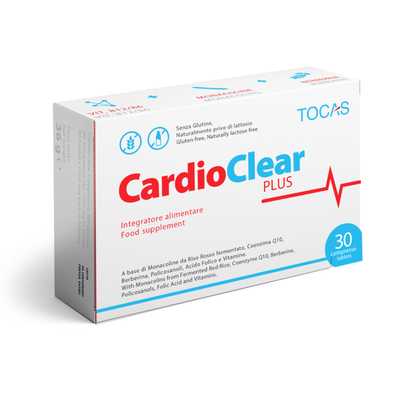 Tocas - Cardioclear Plus Integratore Per Il Colesterolo Confezione 30 Compresse 