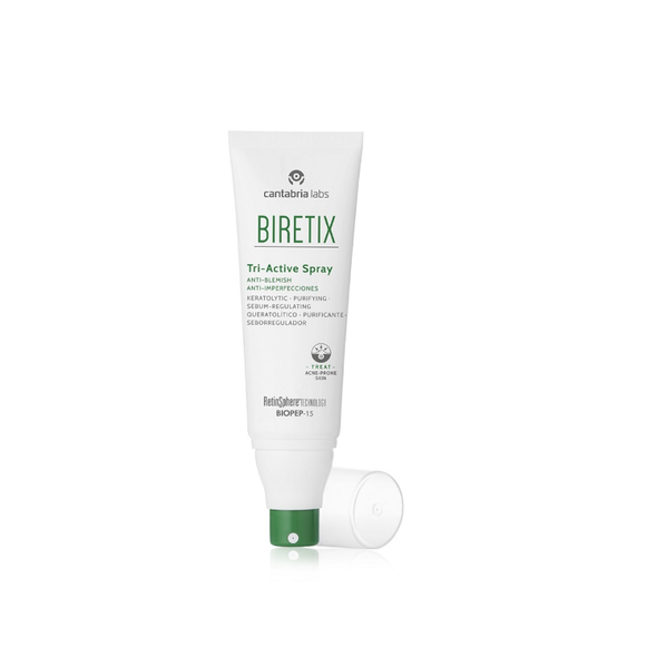 Biretix - Tri-Active Spray Corpo Pelle Grassa e Acneica Confezione 100 Ml