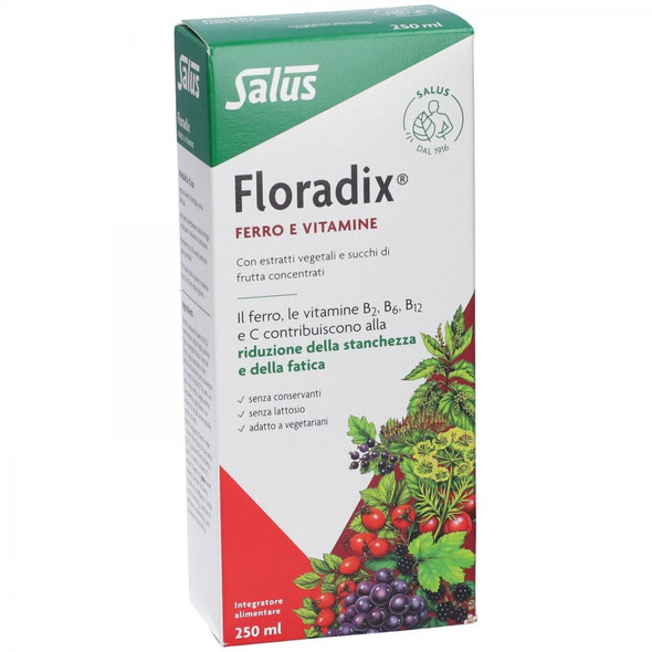 Salus - Floradix Confezione 250 Ml (Confezione Danneggiata)