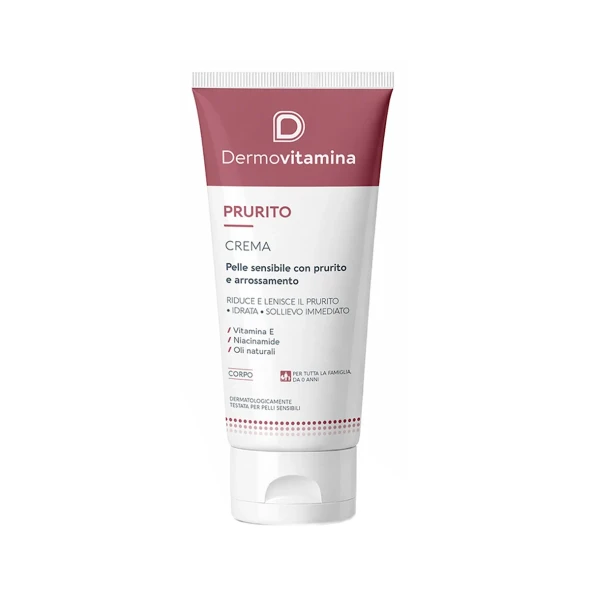 Dermovitamina - Prurito Crema  Sollievo Immediato Confezione 200 Ml