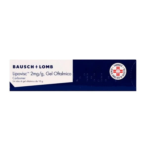 Lipovisc - Gel Oftalmico Rimedio Occhi Secchi Confezione 10 Gr