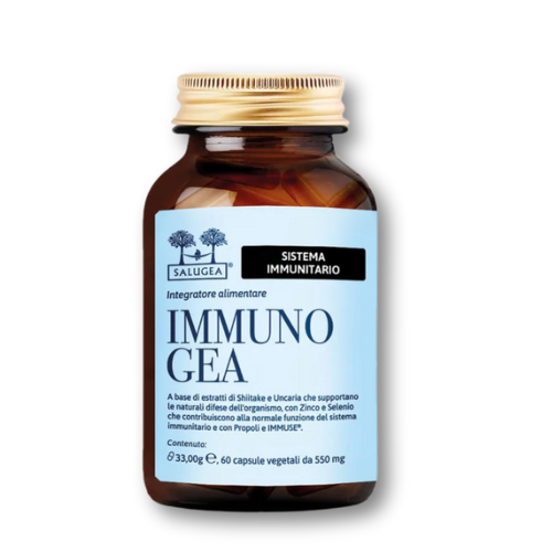 Salugea - Immunogea Integratore Per il Sistema Immunitario Confezione 60 Capsule